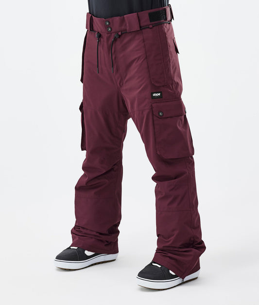 Snowboard Pants For Men Don Burgundy