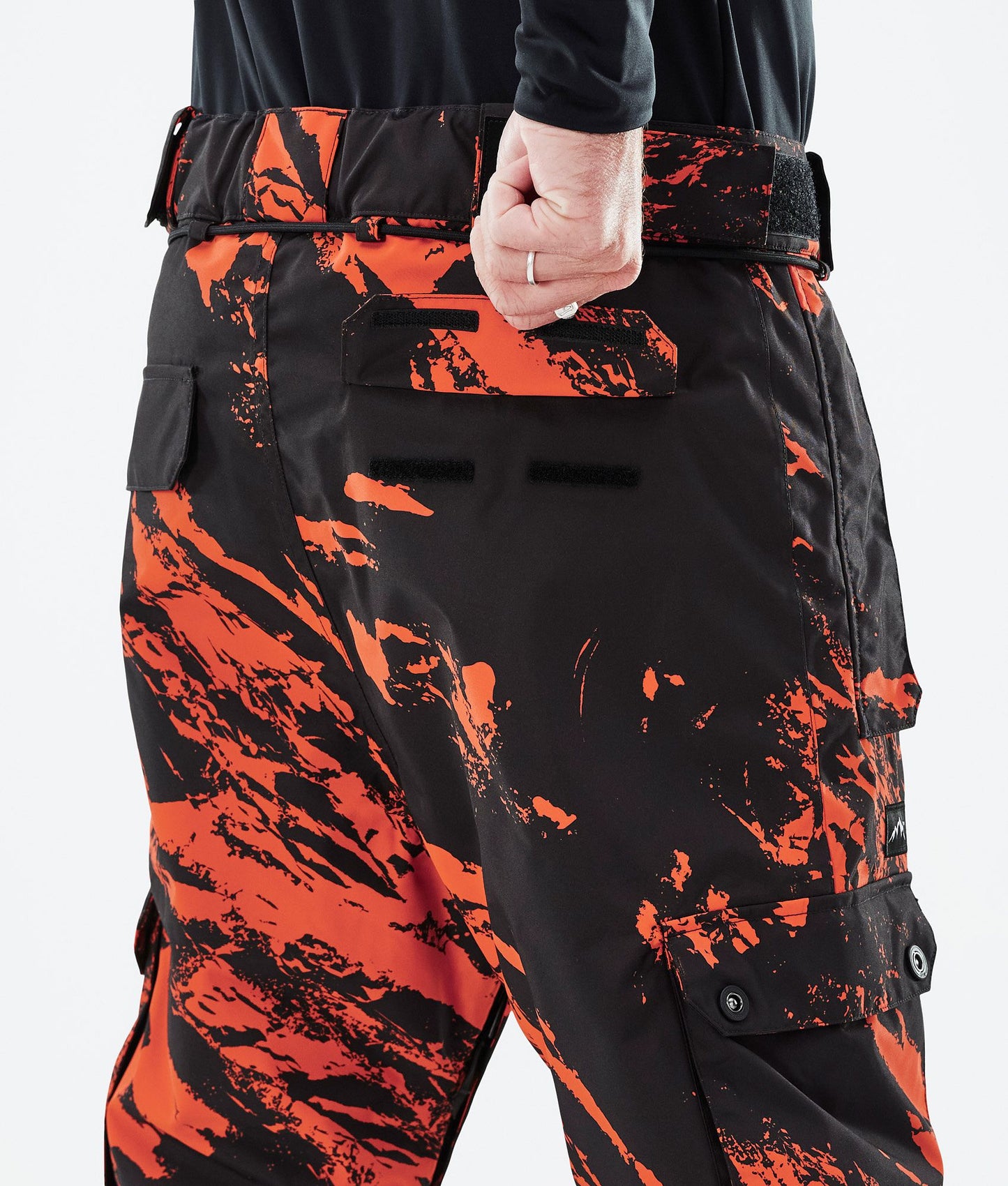 Snowboard Pants For Men Paint Orange