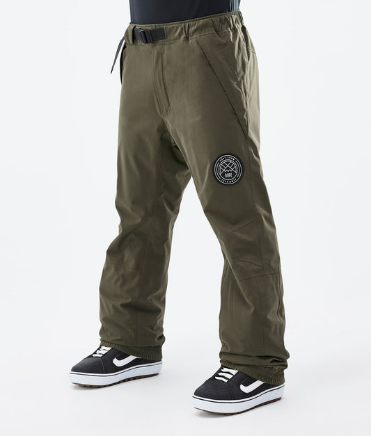 Snowboard Pants For Men Olive Green