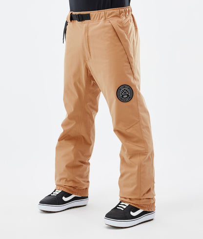 Snowboard Pants For Men Khaki Yellow