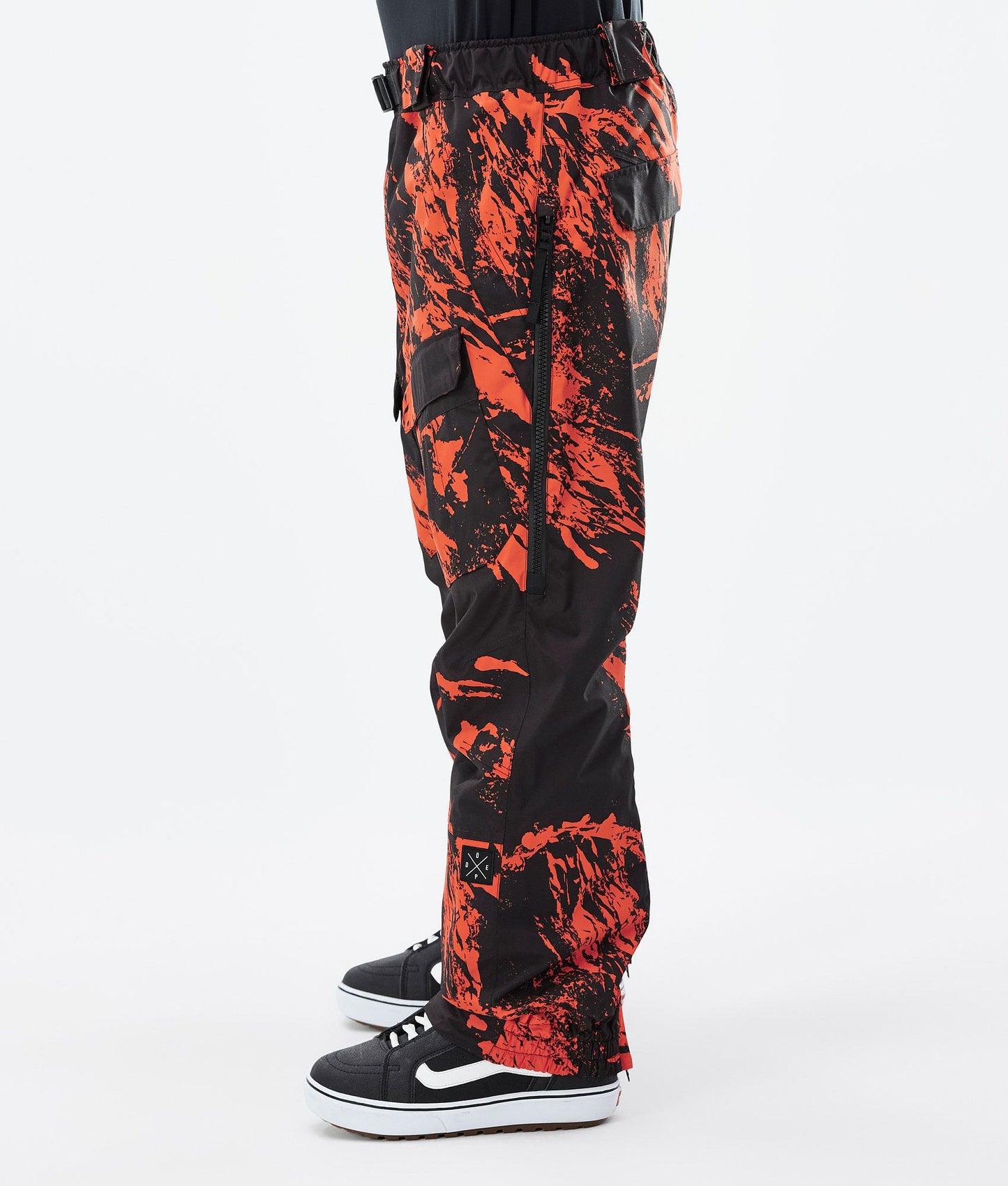 Snowboard Pants For Men Paint Orange