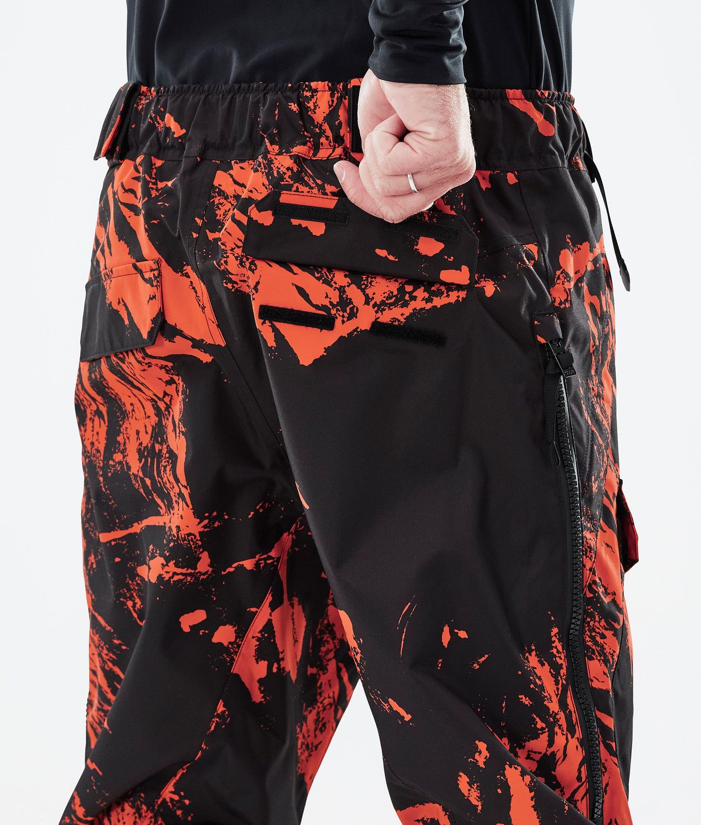 Snowboard Pants For Men Paint Orange