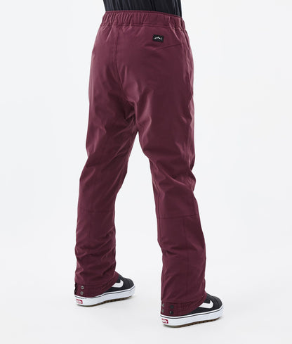 Snowboard Pants For Women Burgundy