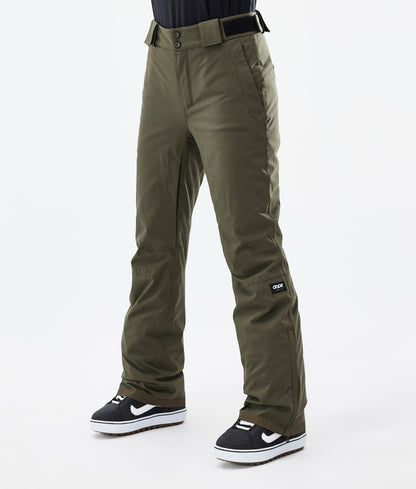 Snowboard Pants For Women Olive Green
