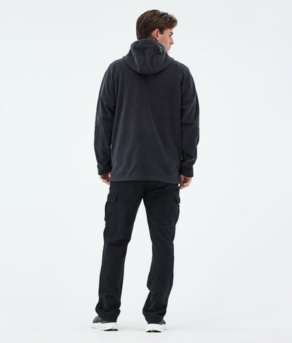 Fleece Hoodie For Men Black