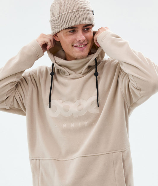 Fleece Hoodie For Men Sand