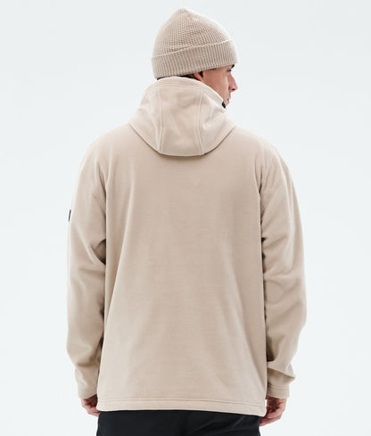 Fleece Hoodie For Men Sand