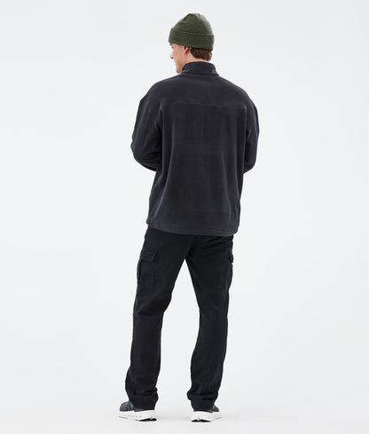 Fleece Sweater For Men Black