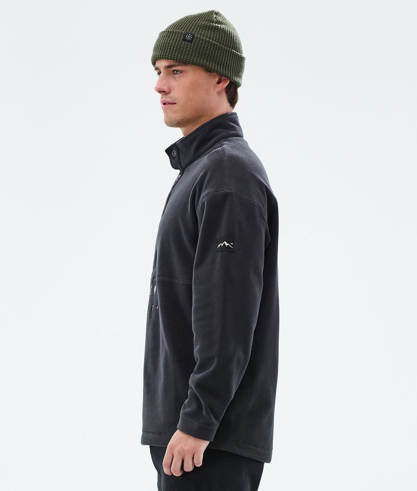 Fleece Sweater For Men Black