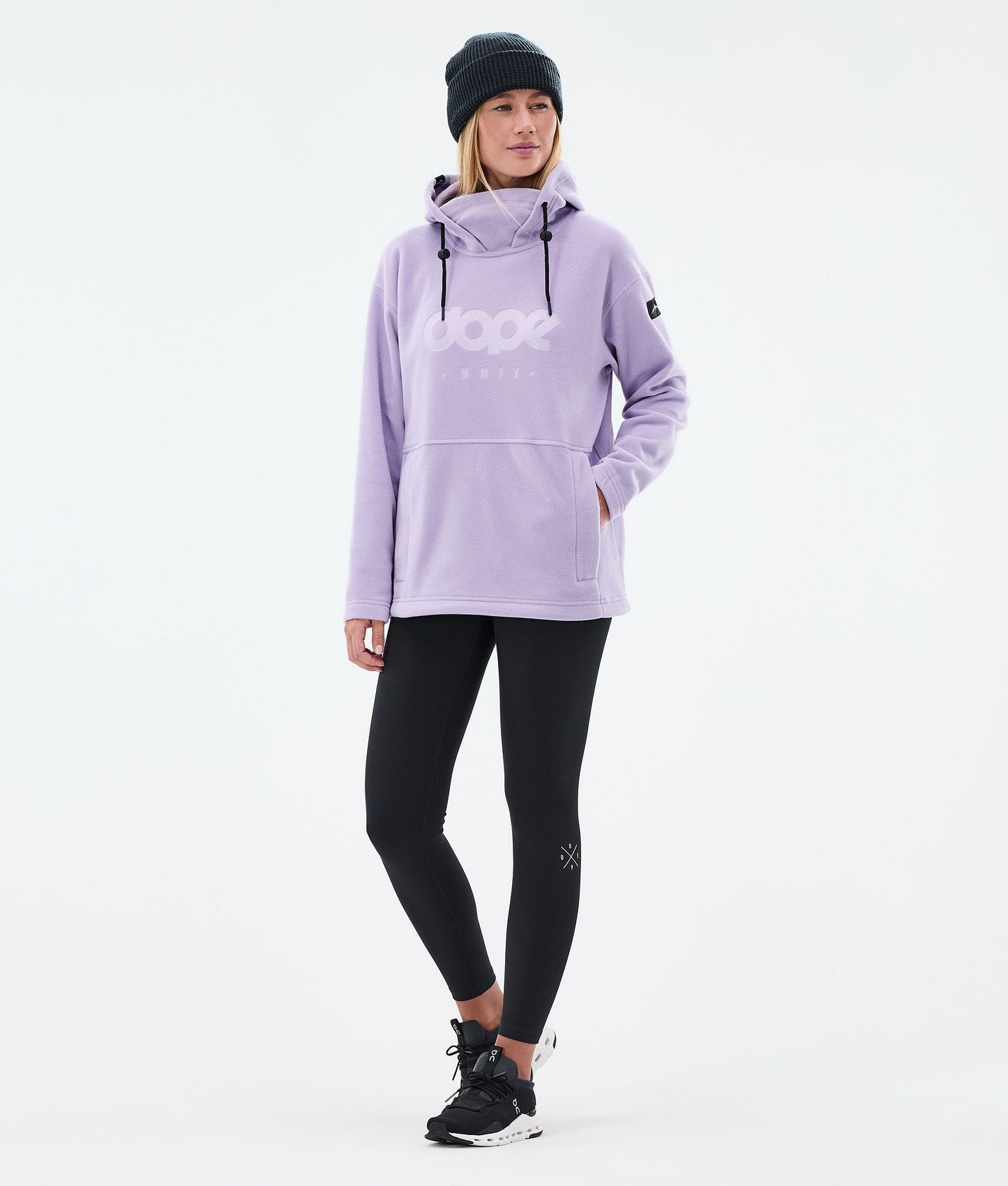 Fleece Hoodie For Women Faded Violet