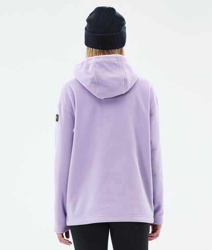 Fleece Hoodie For Women Faded Violet