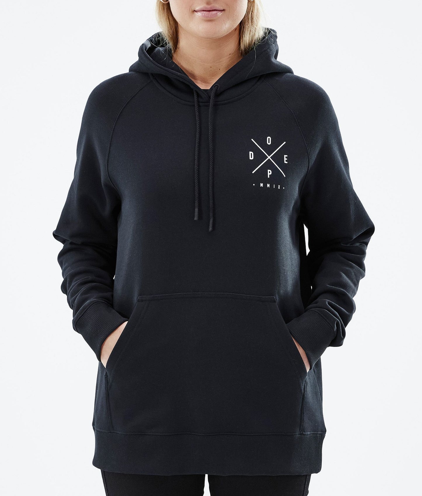 Hoodie Women 2X-Up Black