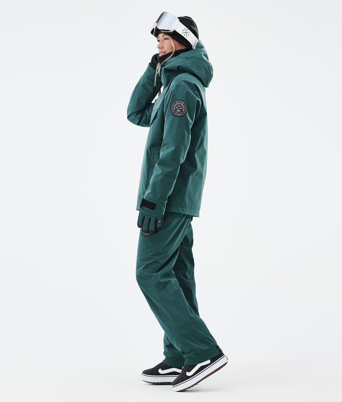 Snowboard Jacket For Women Bottle Green