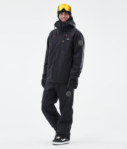 Snowboard Jacket For Men Black