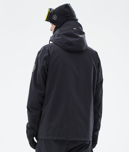 Snowboard Jacket For Men Black