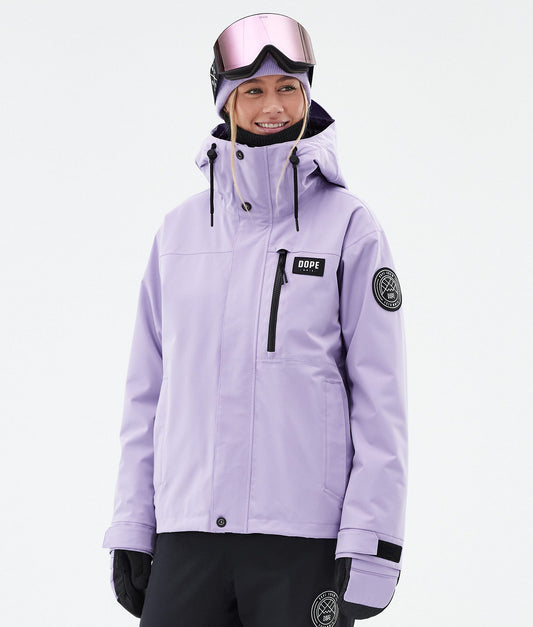 Snowboard Jacket For Women Faded Violet