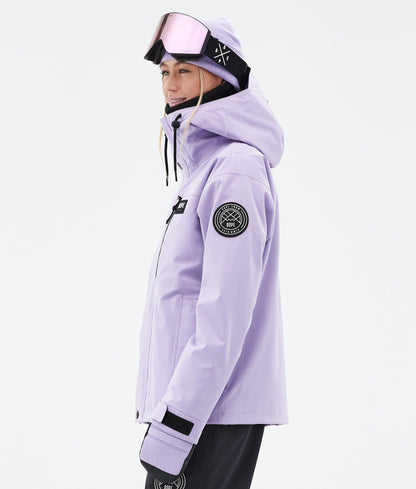 Snowboard Jacket For Women Faded Violet