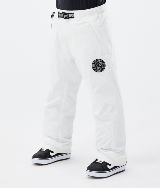 Snowboard Pants For Men Old White