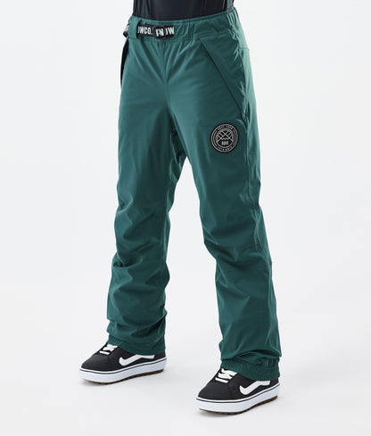 Snowboard Pants For Women Bottle Green