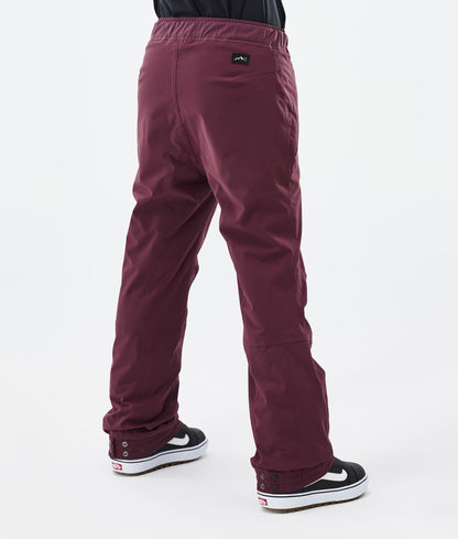 Snowboard Pants For Women Burgundy