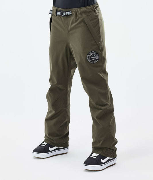 Snowboard Pants For Women Olive Green