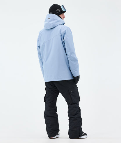 Snowboard Jacket For Men Light Blue