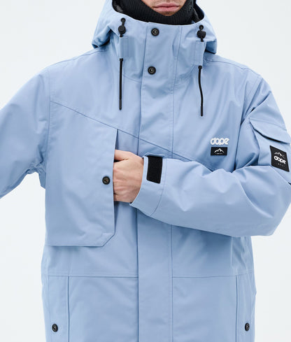Snowboard Jacket For Men Light Blue