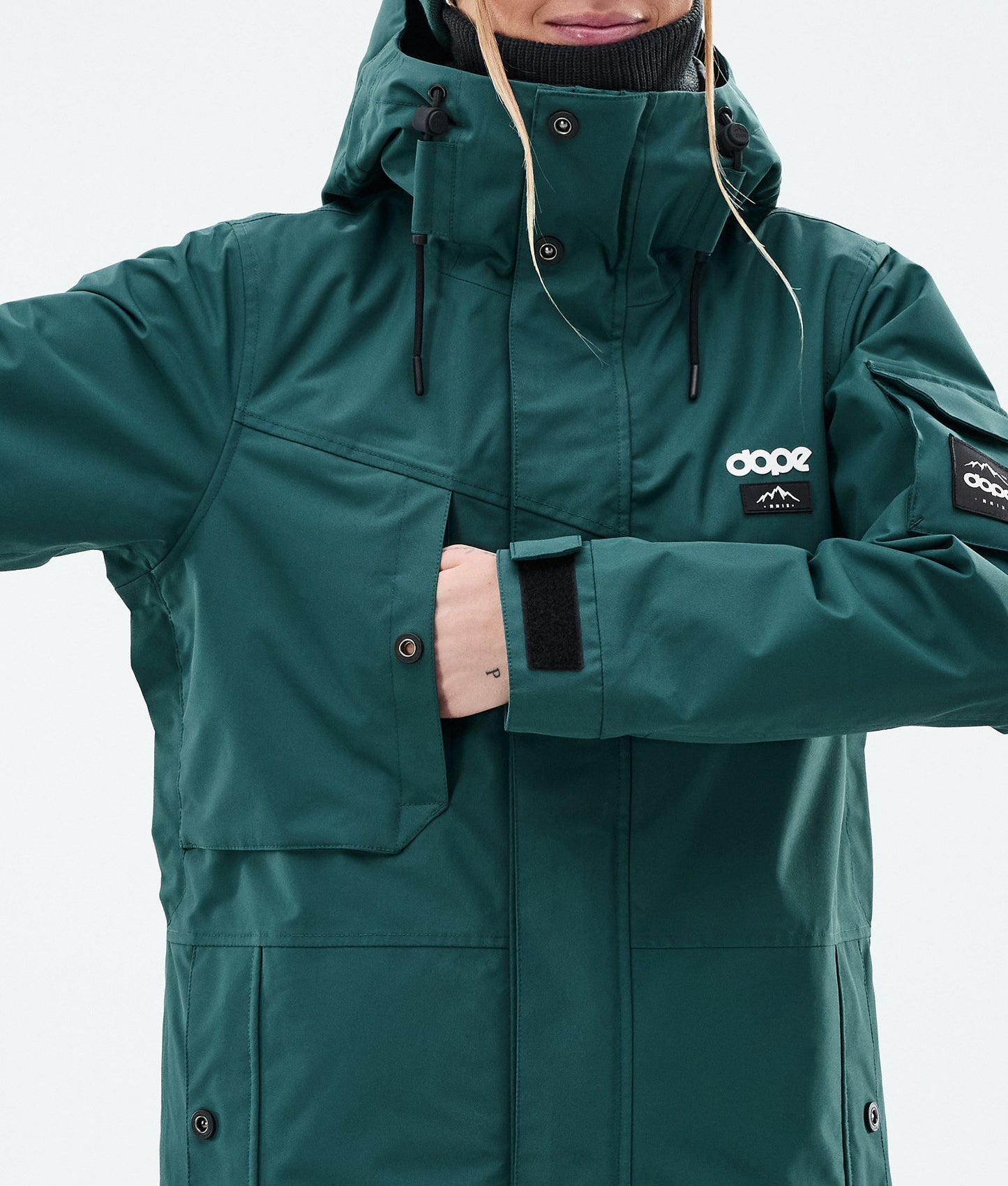 Snowboard Jacket For Women Bottle Green