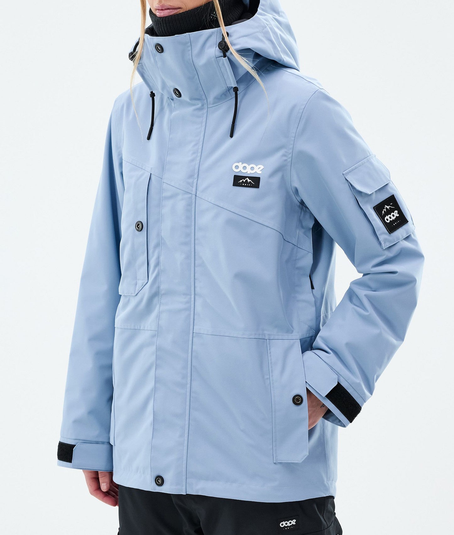 Snowboard Jacket For Women Light Blue