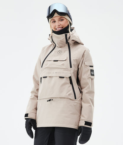 Snowboard Jacket For Women Sand