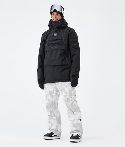 Snowboard Pants For Men Grey Camo