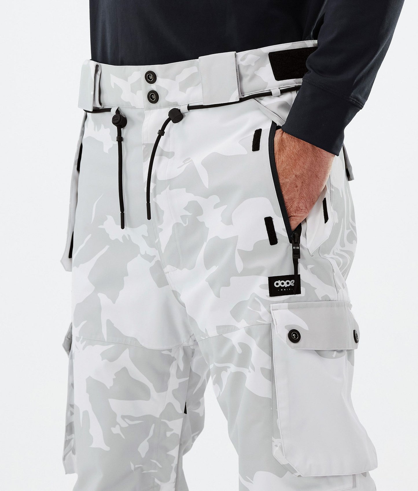 Snowboard Pants For Men Grey Camo