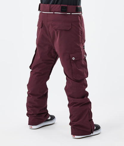 Snowboard Pants For Men Burgundy