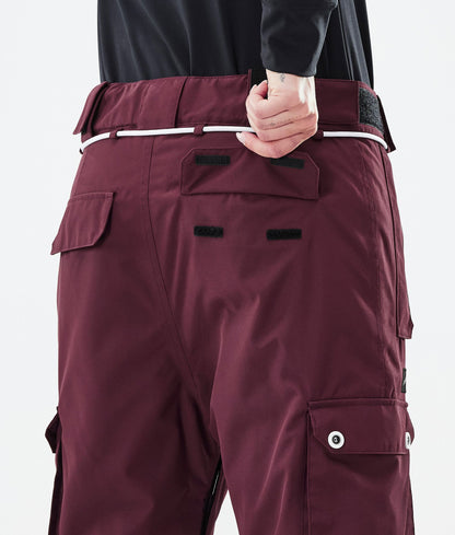 Snowboard Pants For Women Burgundy