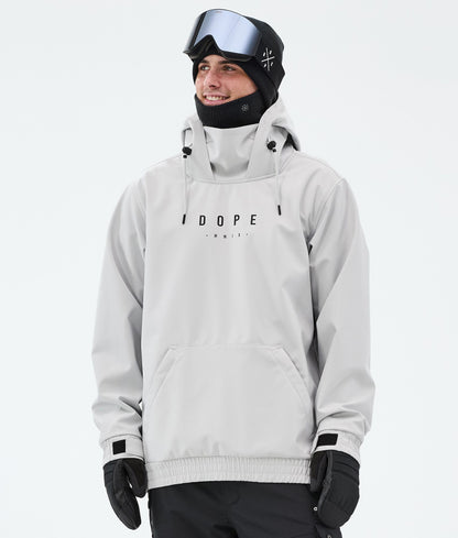 Snowboard Jacket For Men Aphex Light Grey