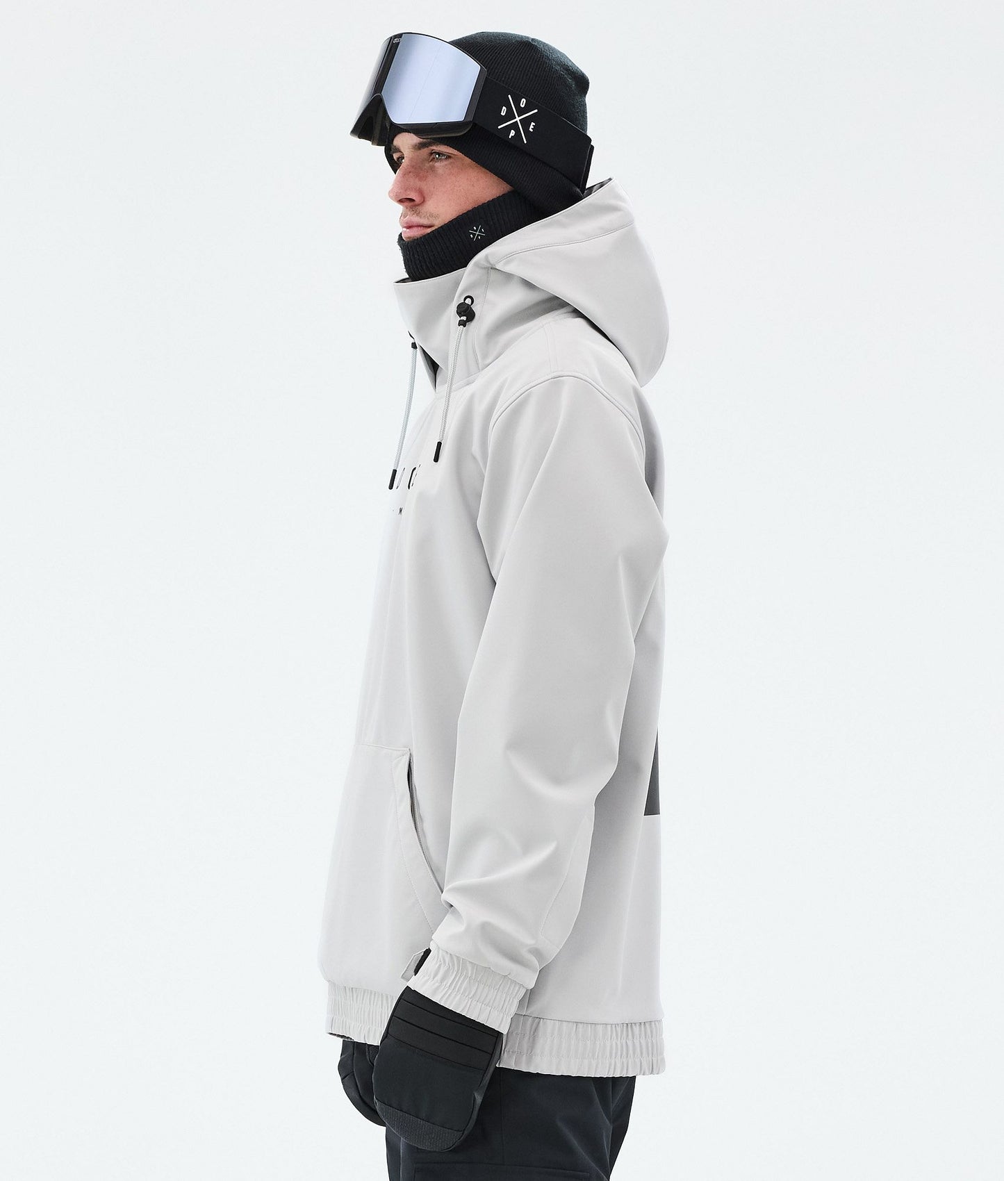 Snowboard Jacket For Men Aphex Light Grey