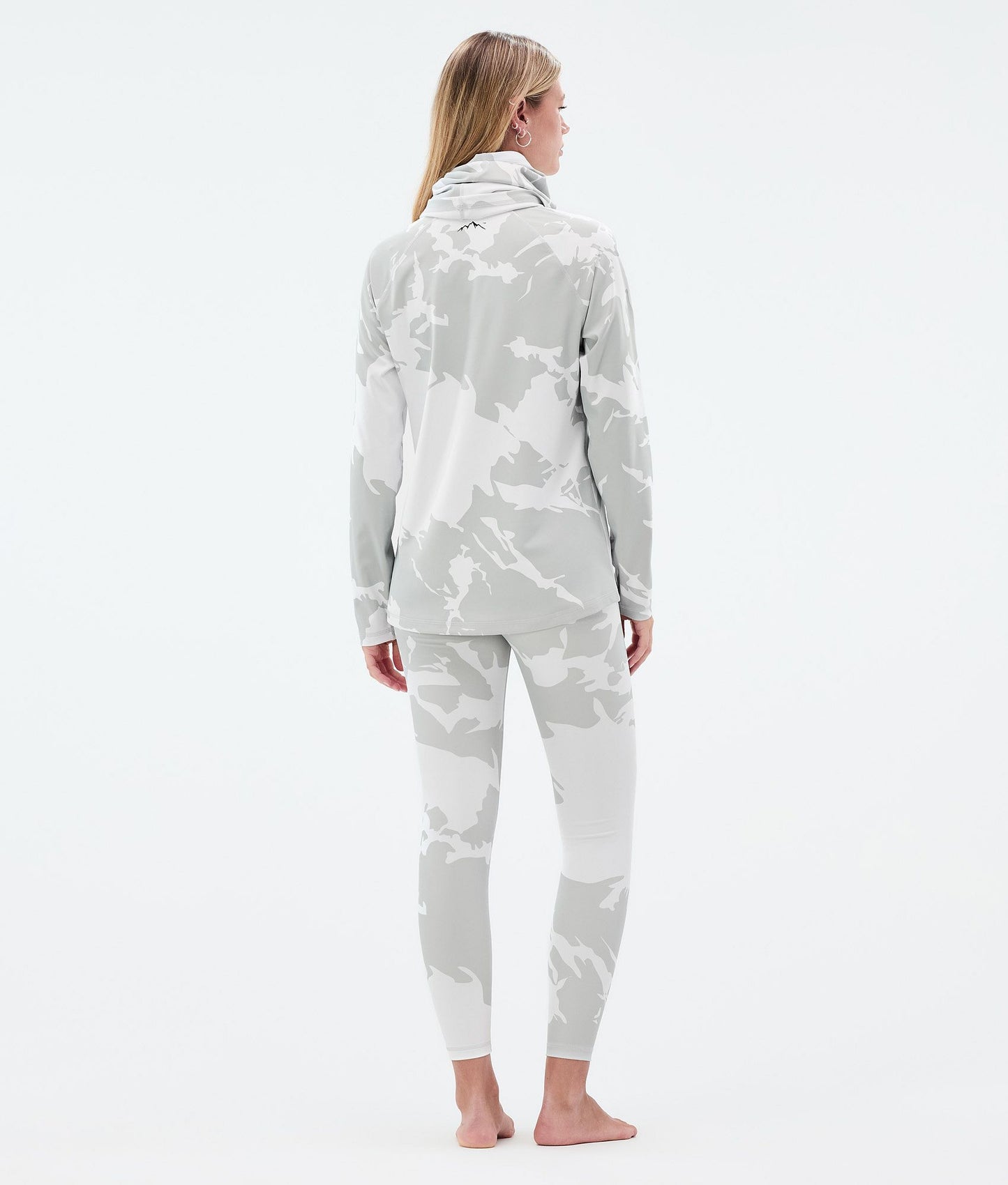 Base Layer Top For Women 2X-Up Grey Camo