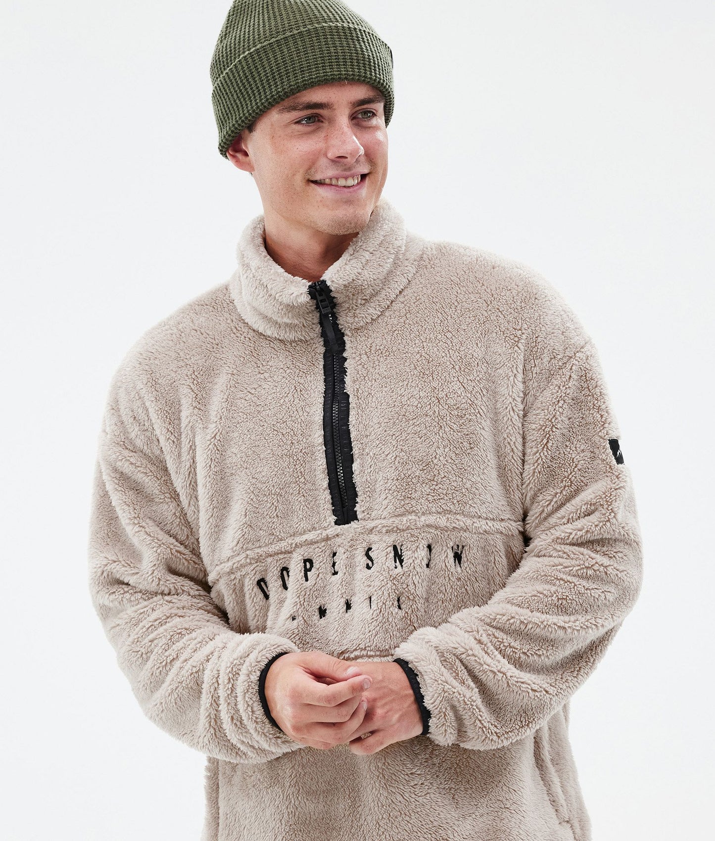Fleece Sweater For Men Sand