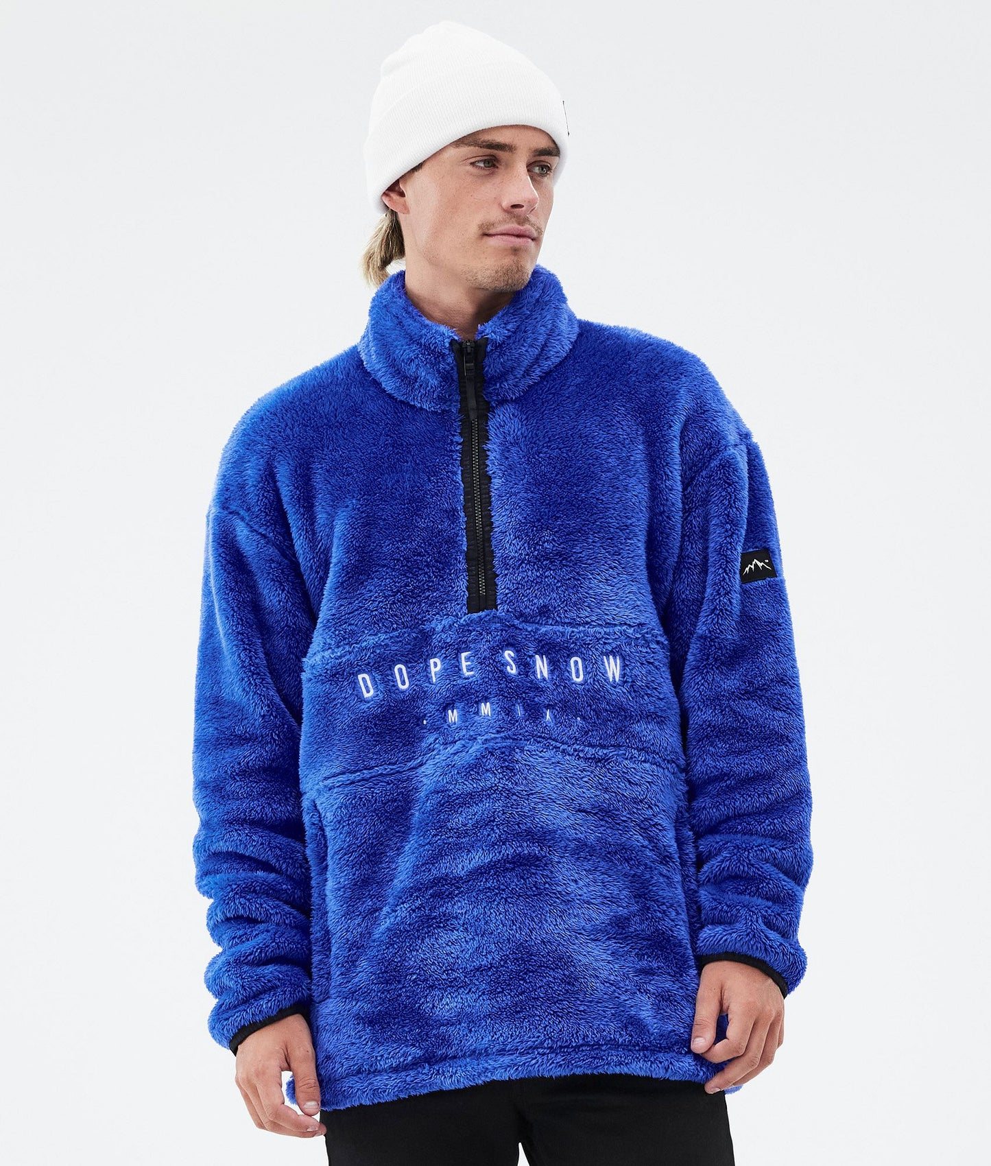 Fleece Sweater For Men Cobalt Blue