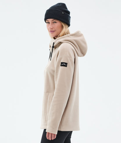 Fleece Hoodie For Women Sand