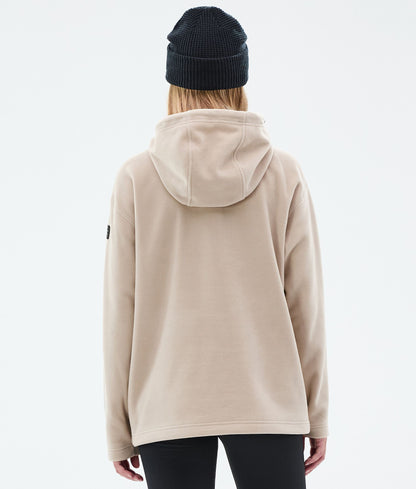 Fleece Hoodie For Women Sand