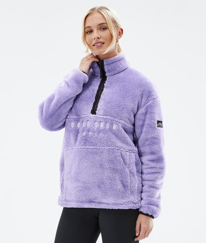 Fleece Sweater For Women Faded Violet