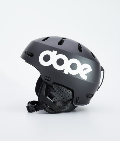 Ski Helmet Classic Matte Black w/ Black