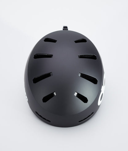 Ski Helmet Classic Matte Black w/ Black
