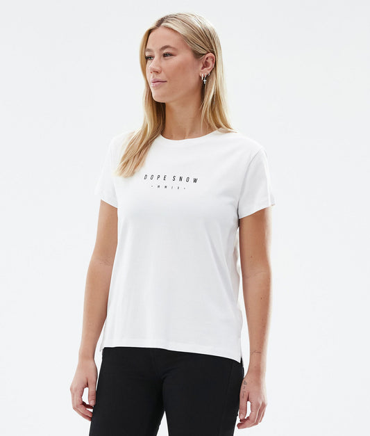 T-shirt Women Silhouette White