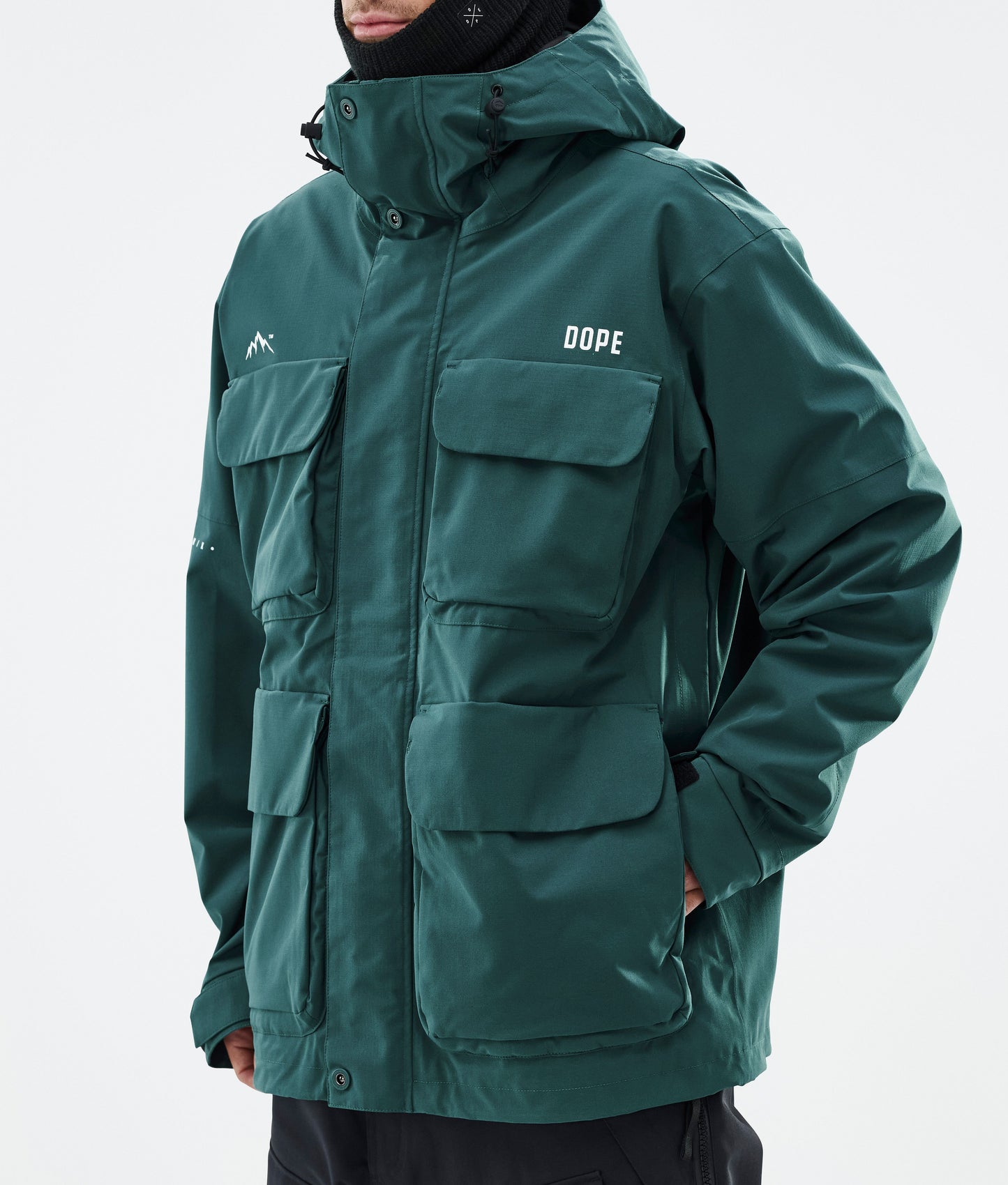 Snowboard Jacket For Men Bottle Green