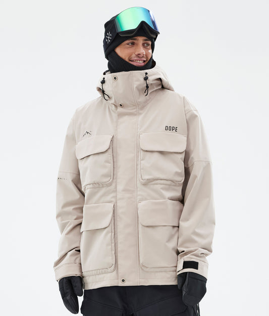Snowboard Jacket For Men Sand