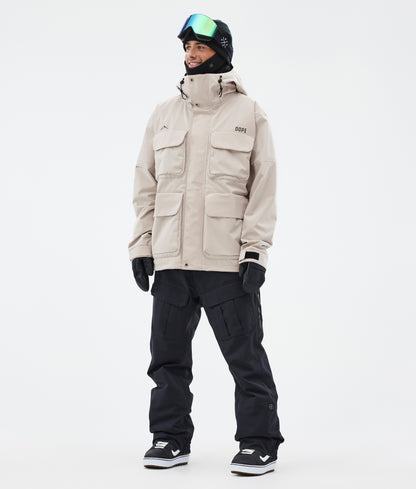 Snowboard Jacket For Men Sand