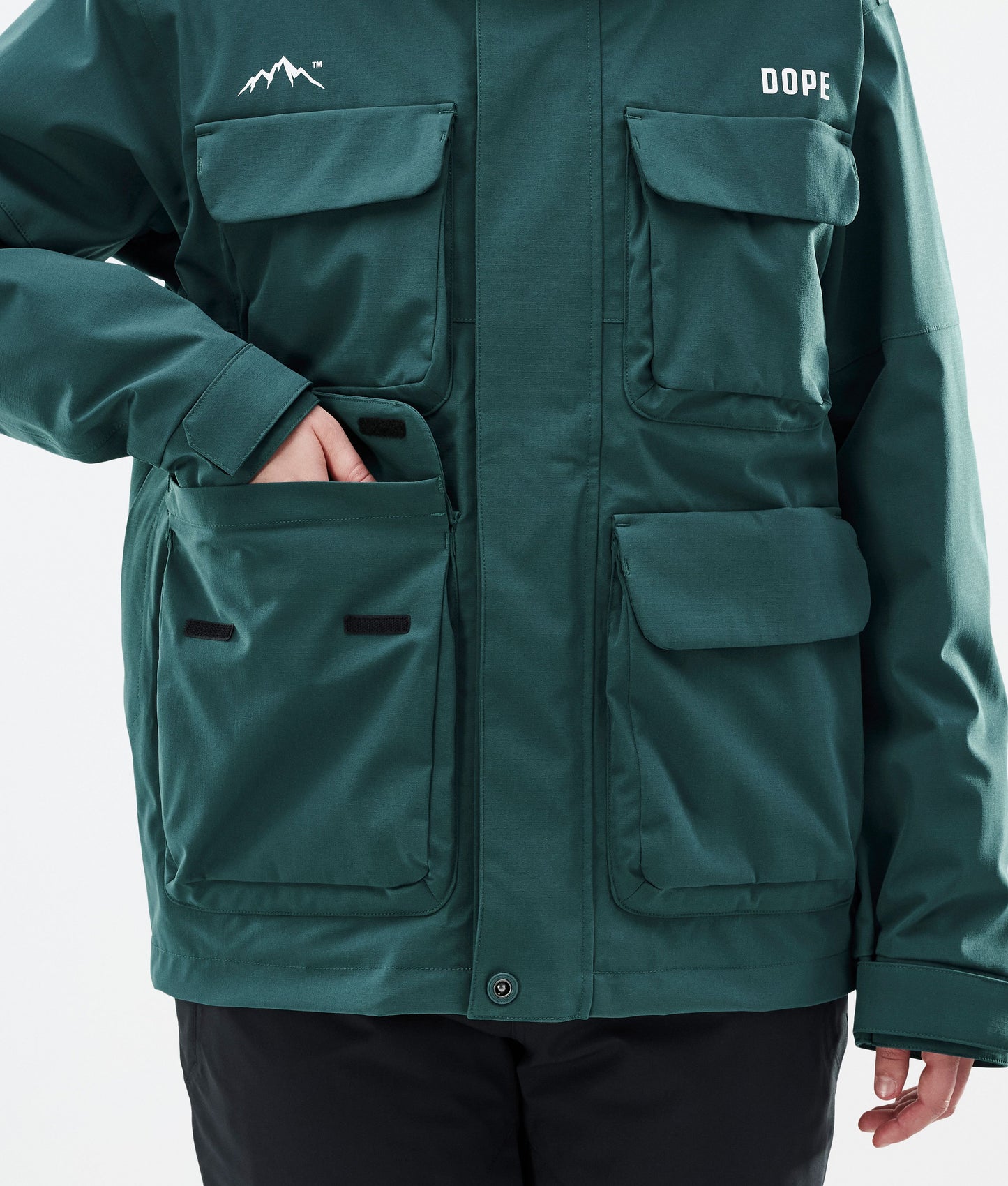 Snowboard Jacket For Women Bottle Green