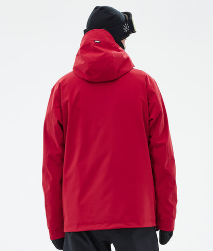 Snowboard Jacket For Men Deep Red